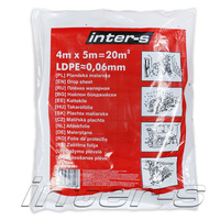 PLANDEKA MALARSKA 4/5 CZERWONA