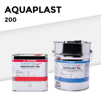 AQUAPLAST 200 - BARWNA WODNA POWŁOKA EPOKSYDOWA 12 kg