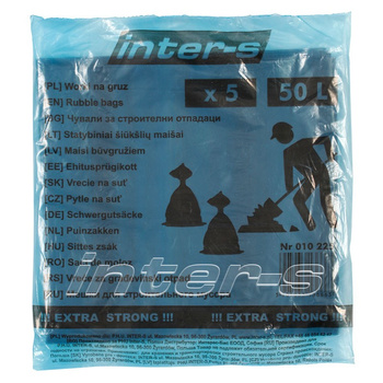 WORKI FOLIOWE NA GRUZ  50 L. 500x850 5szt.