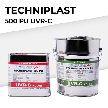 TECHNIPLAST 500 PU – UVR C - BARWNA ŻYWICA POLIURETANOWA 4 kg